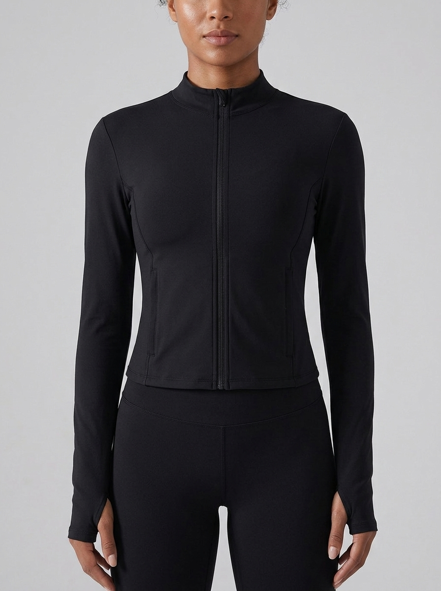 Dejomi Storm Zip Trainingsjack - Advanced Black