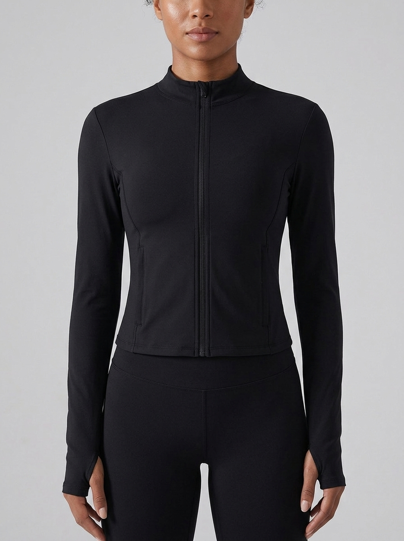 Dejomi Storm Zip Trainingsjack - Advanced Black