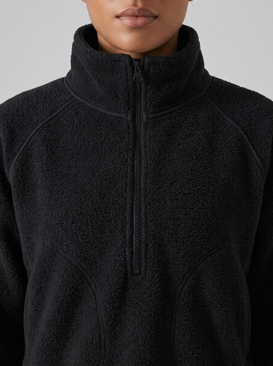 Dejomi Storm Velvet Fleece Jack - Advanced Black