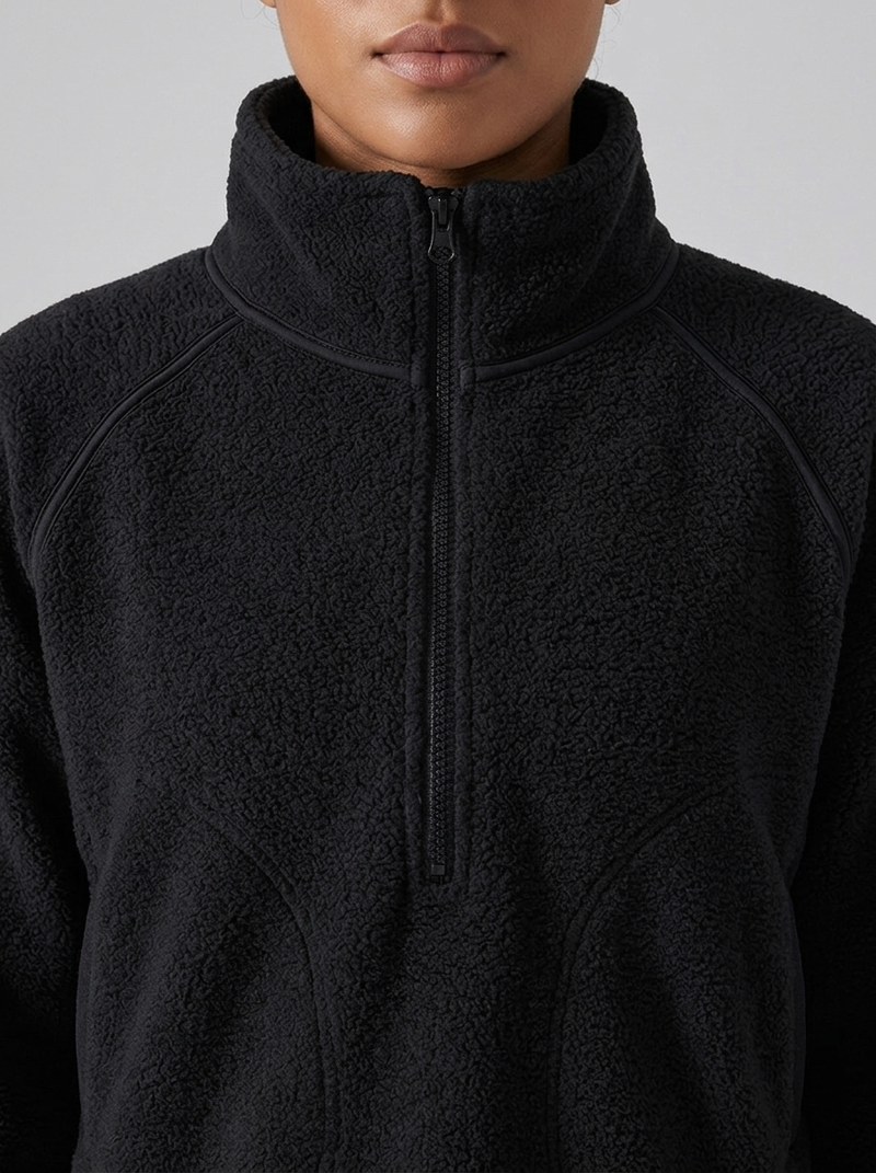 Dejomi Storm Velvet Fleece Jack - Advanced Black