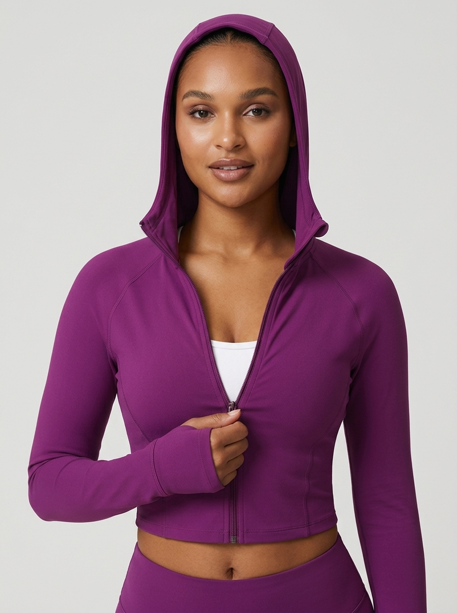 Plum purple - front